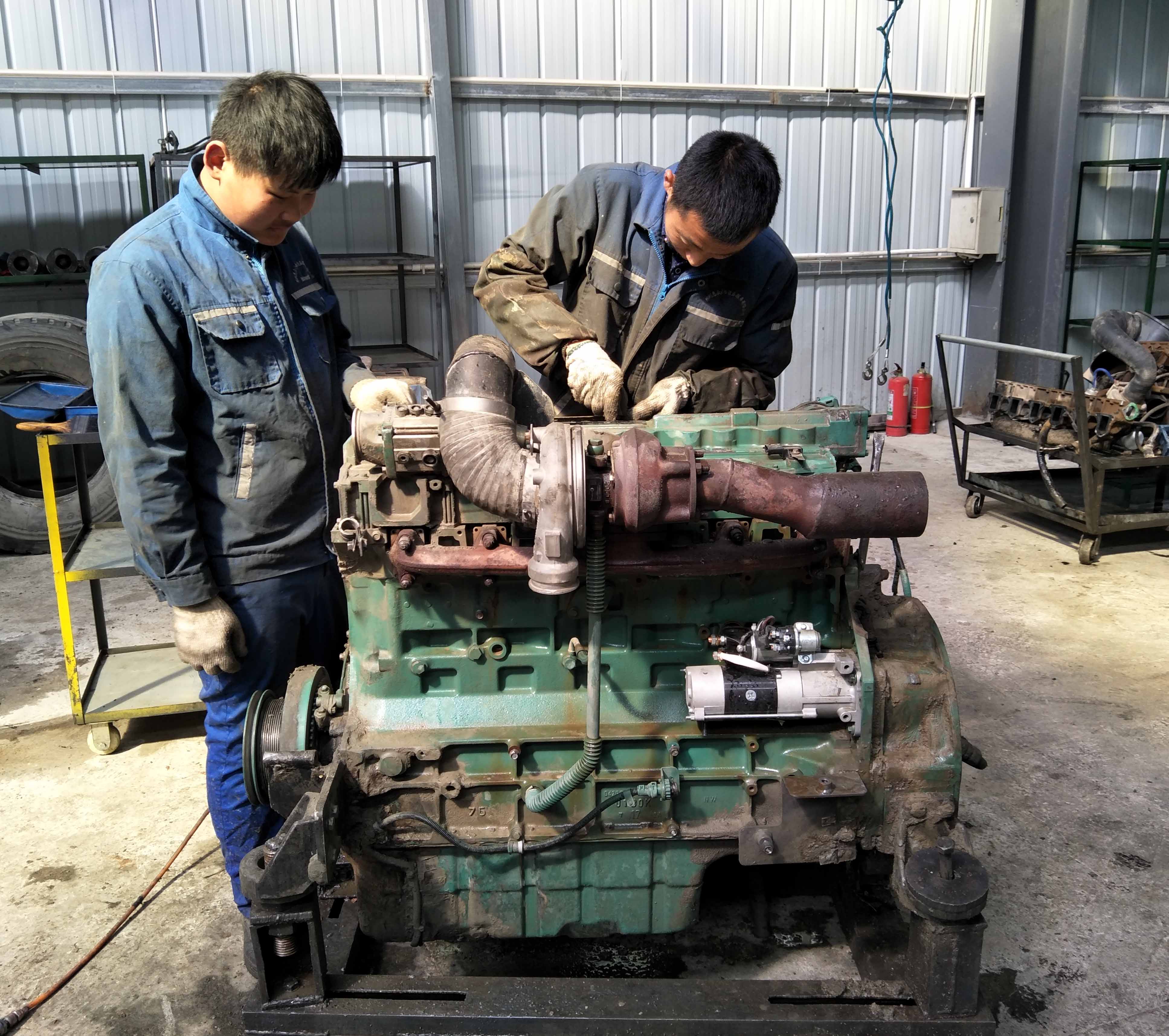 D7E發動機大修